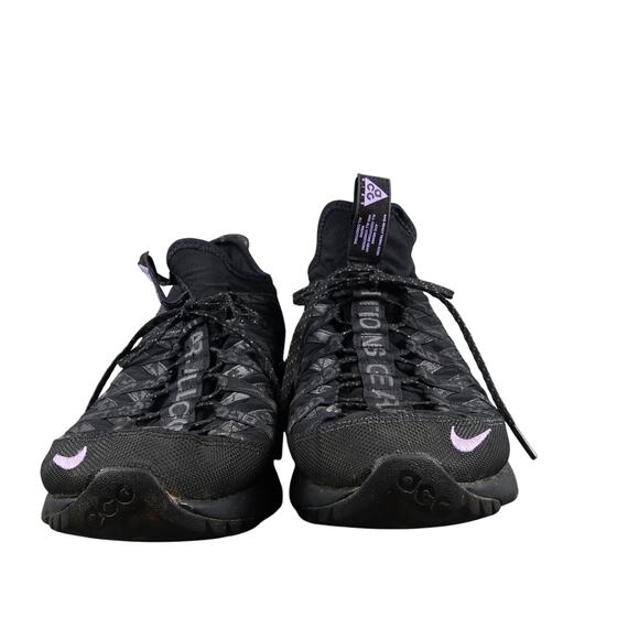 Nike Shoes Mens 10.5 Sneakers React Terra Gobe ACG Athletic Trainer Black Purple main image 8